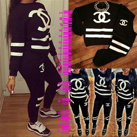 chanel jogging suit wholesale